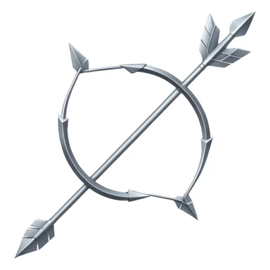 Hawkeye arrow sticker