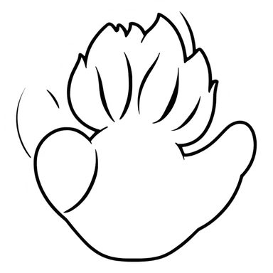 colored puppy paw print sticker