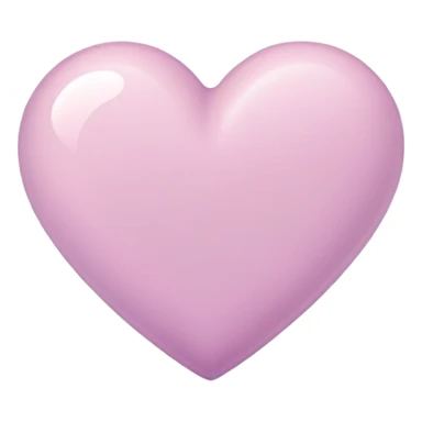 Pastel orchid color heart  sticker