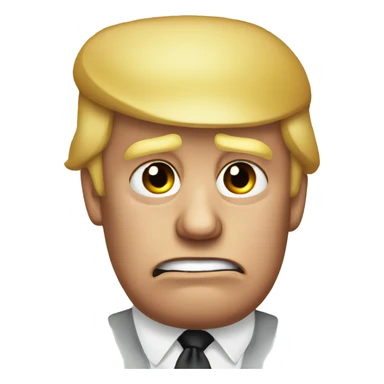 Donald Trump crying sticker