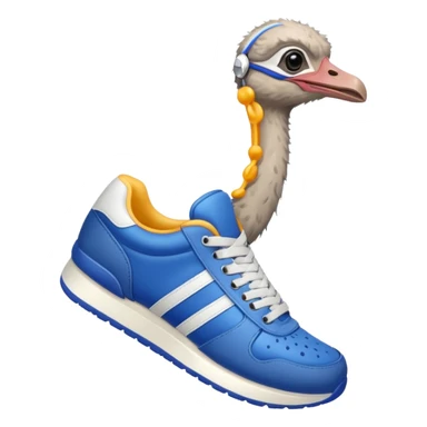  ostrich-in-sneakers sticker