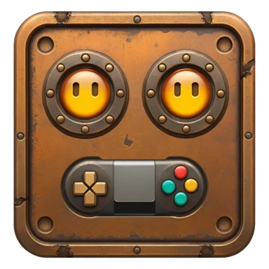 Create an ultra-realistic metal icon that reads 'DUBS' based on the Rust video game. sticker