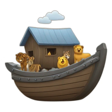 Noah’s ark sticker