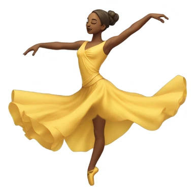 Dancer sticker