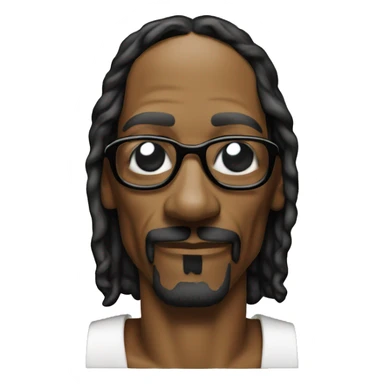 Snoop dogg with a joint sticker