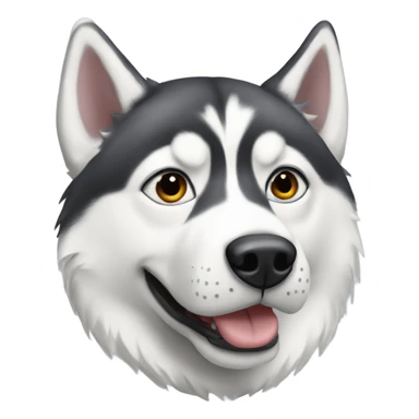 Siberian husky sticker