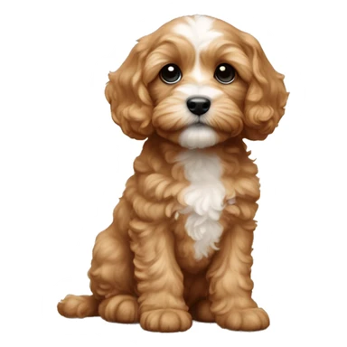 Cavapoo Puppy sticker