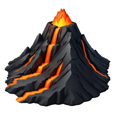 Volcanic Land sticker
