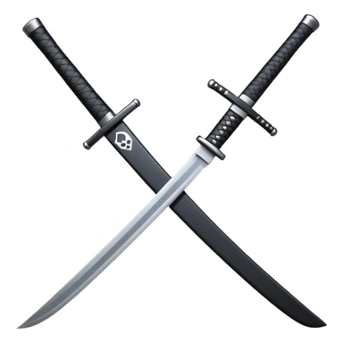 black katana sticker