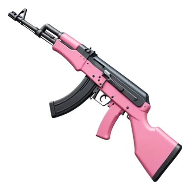 pretty pink ak47 sticker