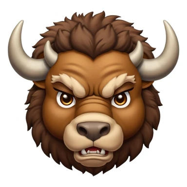 Angry buffalo, taking my money sticker