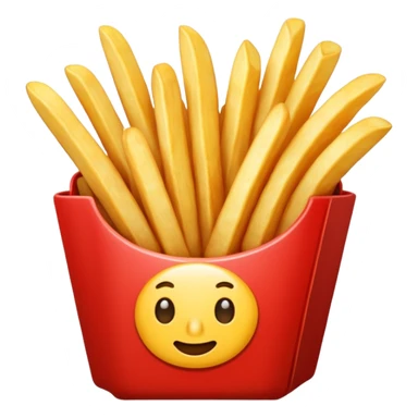 patatine fritte porzione sticker