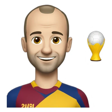 Iniesta sticker