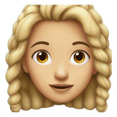 a girl for portfolio  sticker