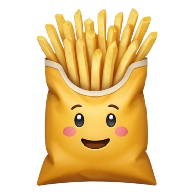 put the fries in the bag sticker