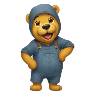 winnie l'ourson sticker