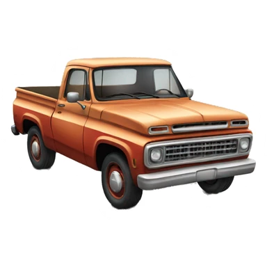 Old pickup truck sticker