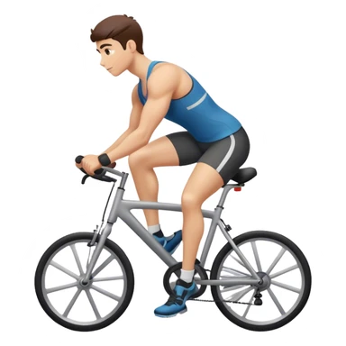 bicycle-crunch exercise sticker