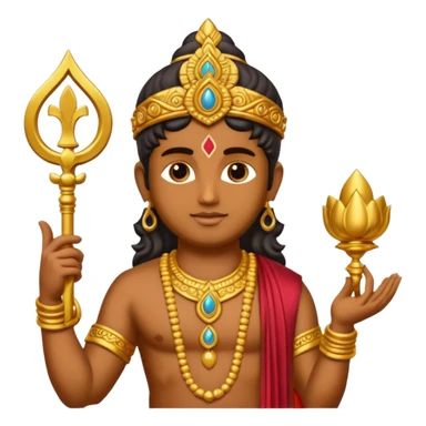 lord murugan vel sticker