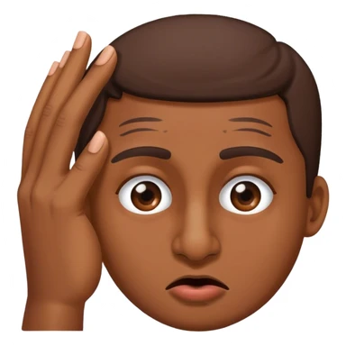 Person plugging their nose sticker