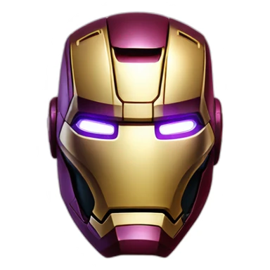Ironman with Thanos infinity gauntlet sticker