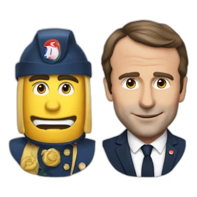 Macron said « est ce que c’est bon pour vous » sticker
