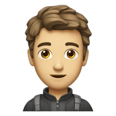 promettre-main levé-crache sticker