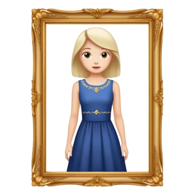 Lady with big ass sticker