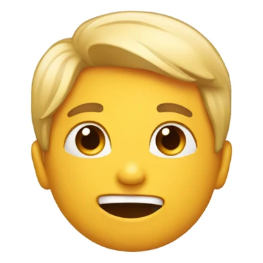 Emoji in love drooling sticker