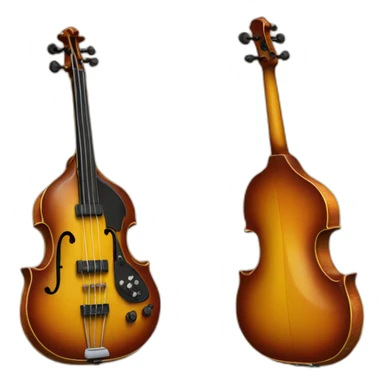 Hofner violin Bass sticker