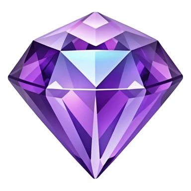 glitter purple crystal diamond sticker
