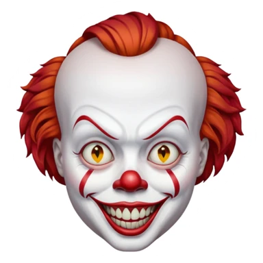 create a pennywise clown sticker