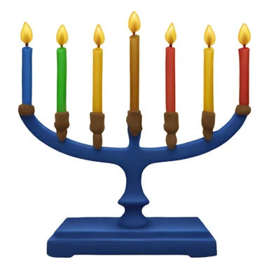 Menorah @colin sticker