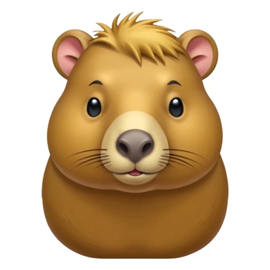 uma moeda de capybara muito fofinha sticker