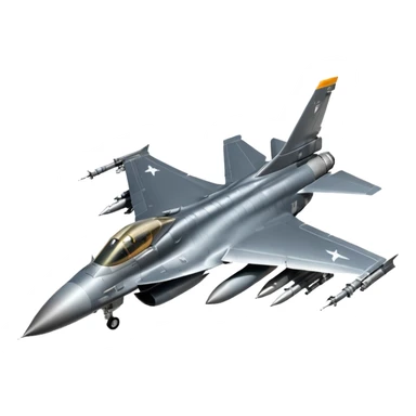 F-16 Fighting Falcon jet sticker