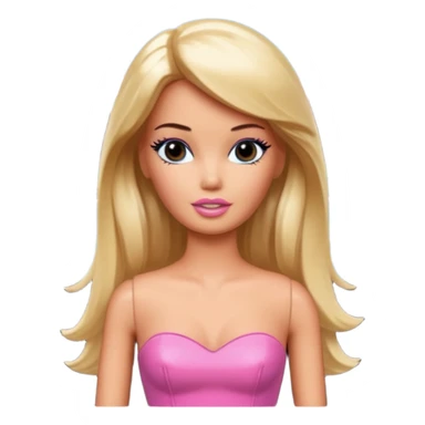 Matisse barbie slop style black SPAM art landscape sticker