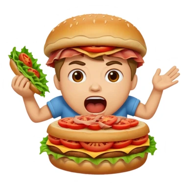 Kai Cenat yelling at torta sticker