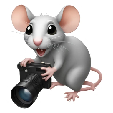 Rats taking a pic sticker