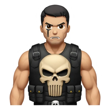 The punisher sticker