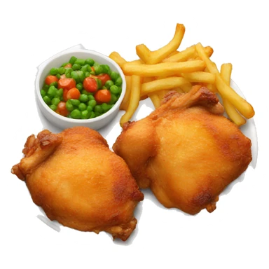 chicken thighs fried sticker