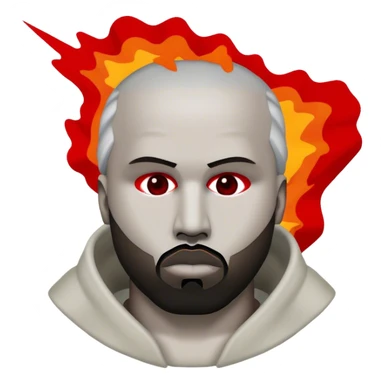 Yeezus album made by kanye west sticker