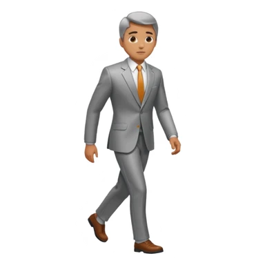 steel walk man sticker