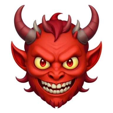 devil from bible sticker