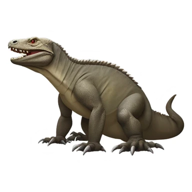Komodo dragon sticker