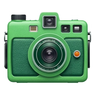 Disposable camera green sticker
