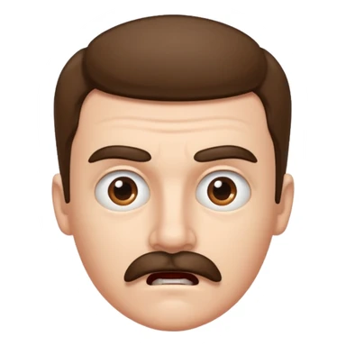 Create pls emoji that looks like austria dictator (hitler) it doesn’t have to be him but someone who looks alike , and combine it with emoji “mind blowing”, more look like hitler sticker