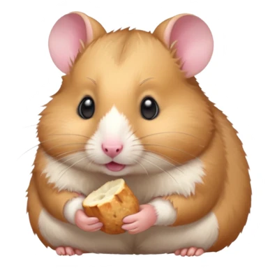 hamster eating sticker