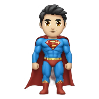 Super man Israël flag sticker