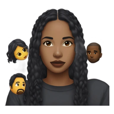 frank ocean and rosalia sticker