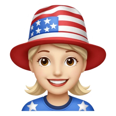 Happy Fourth of July! Proud to be an American sticker